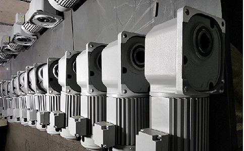 士元直角軸減速機