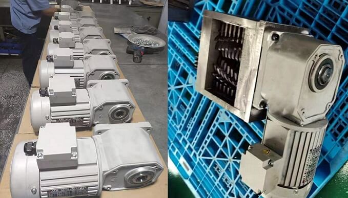 餐廚垃圾撕碎機減速機 廚房廚余垃圾撕碎機減速機 有機垃圾撕碎機直角減速機 小型撕碎機減速機用士元直角減速機