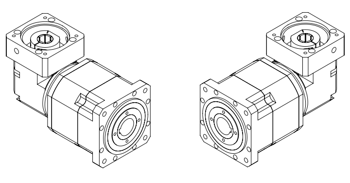 直角孔減速機(jī)WPS190L3-320-P2-K2-32-58-130-165-M10尺寸圖