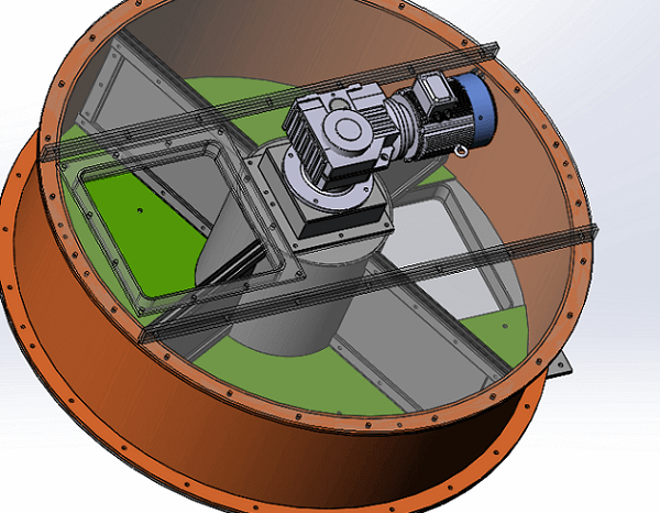 直角中空減速機(jī)在給料機(jī)上的應(yīng)用-邁傳